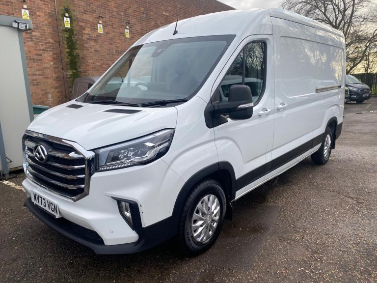 2024 73 Reg Maxus Deliver 9 LUX LWB Highroof 2.0D Euro6 Air Con Plus VAT 