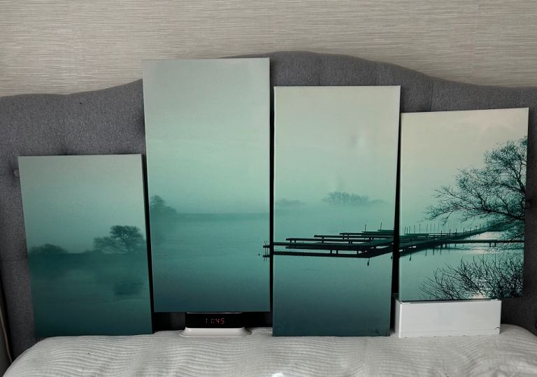 Stunning wall filler 4 piece canvas