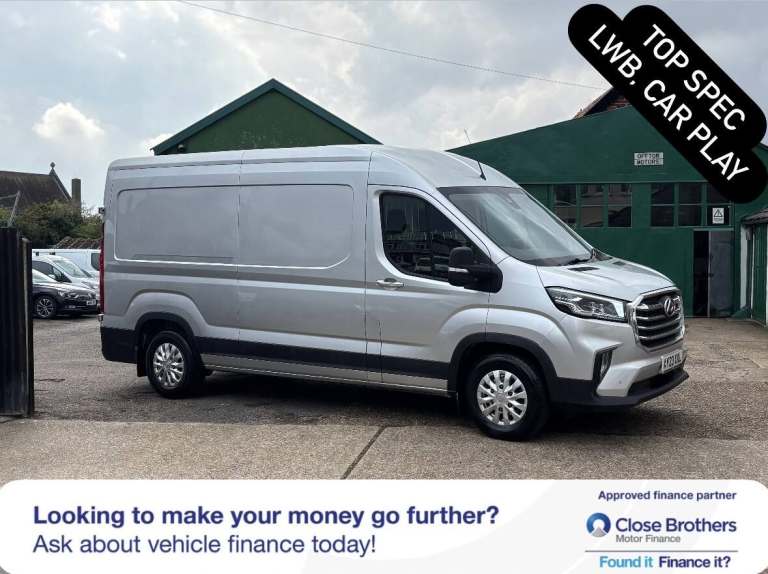 2023 Maxus Deliver 9 2.0 D20 150 Lux High Roof Van PANEL VAN DIESEL Manual