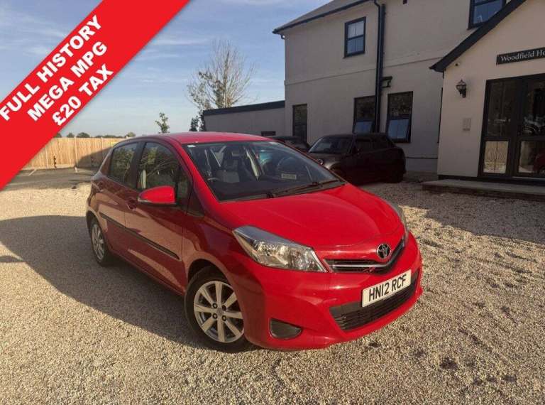 2012 Toyota Yaris 1.4 D-4D TR Hatchback 5dr Diesel Manual Euro 5 (90 ps) Hatchback Diesel Manual