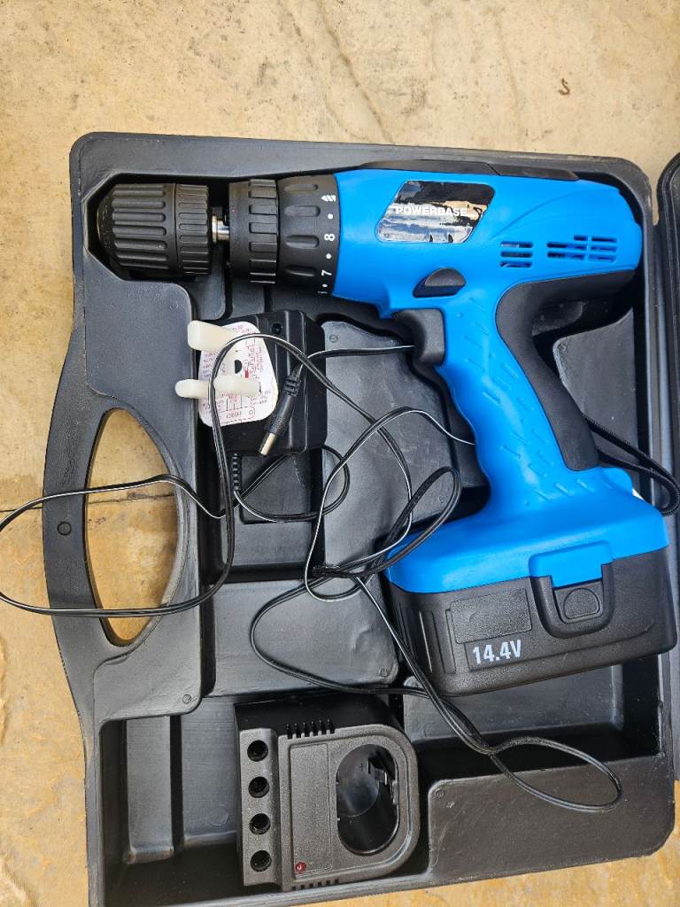 New Powerbase 14.4V cordless drill 