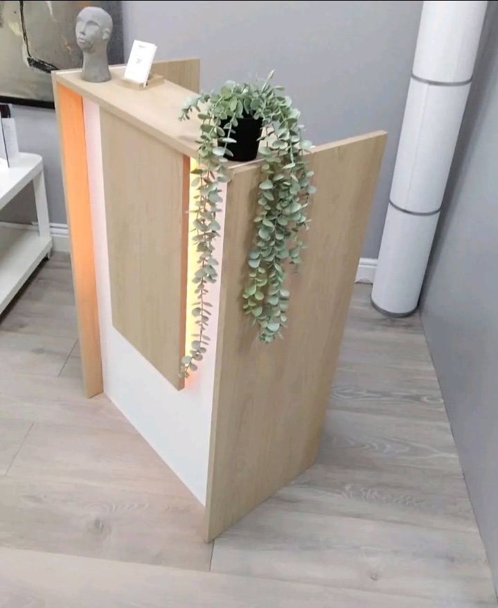 Salon reception desk 