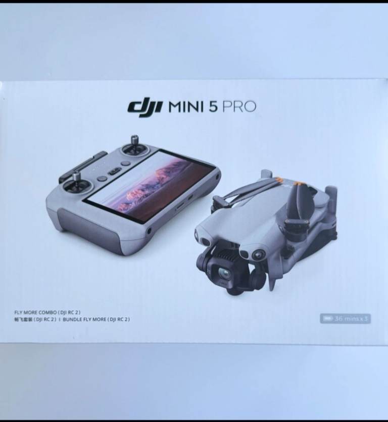 DJI mini 5 pro fly more combo rc2