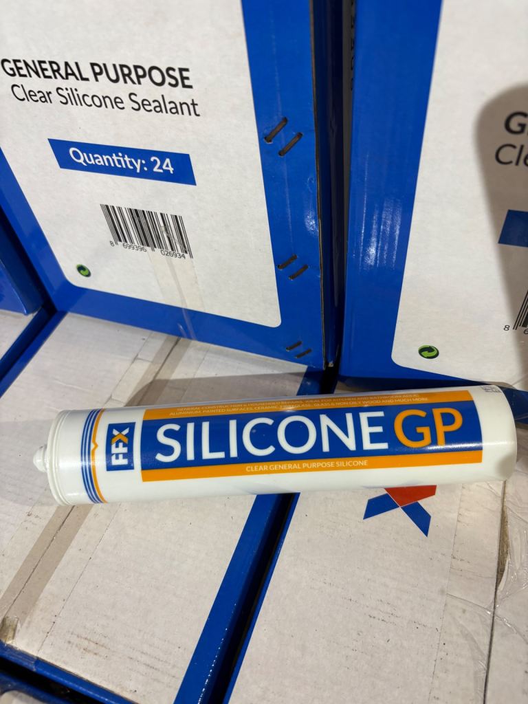 Clear silicone sealant clearance joiners,builders,window fitters….