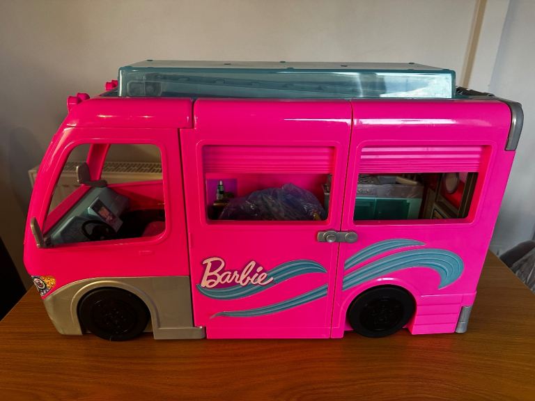 Barbie camper van and slide , £20.00 for Sale in Penarth, Vale of Glamorgan