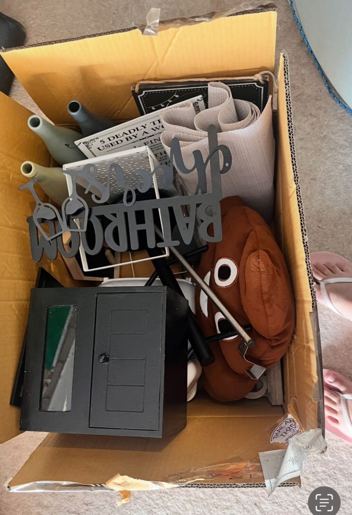 Mixed Box of Household Items and Decor – Good Condition