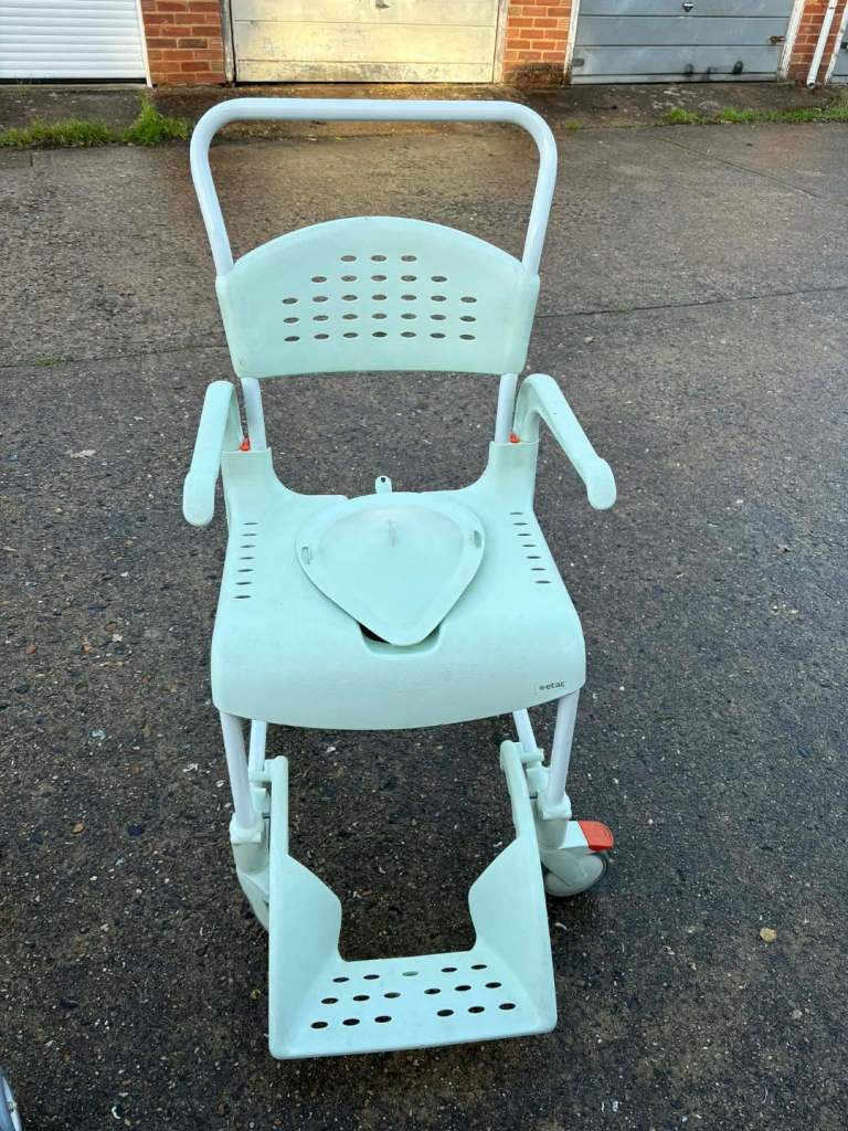 Wheeled Shower Chair/ Commode 