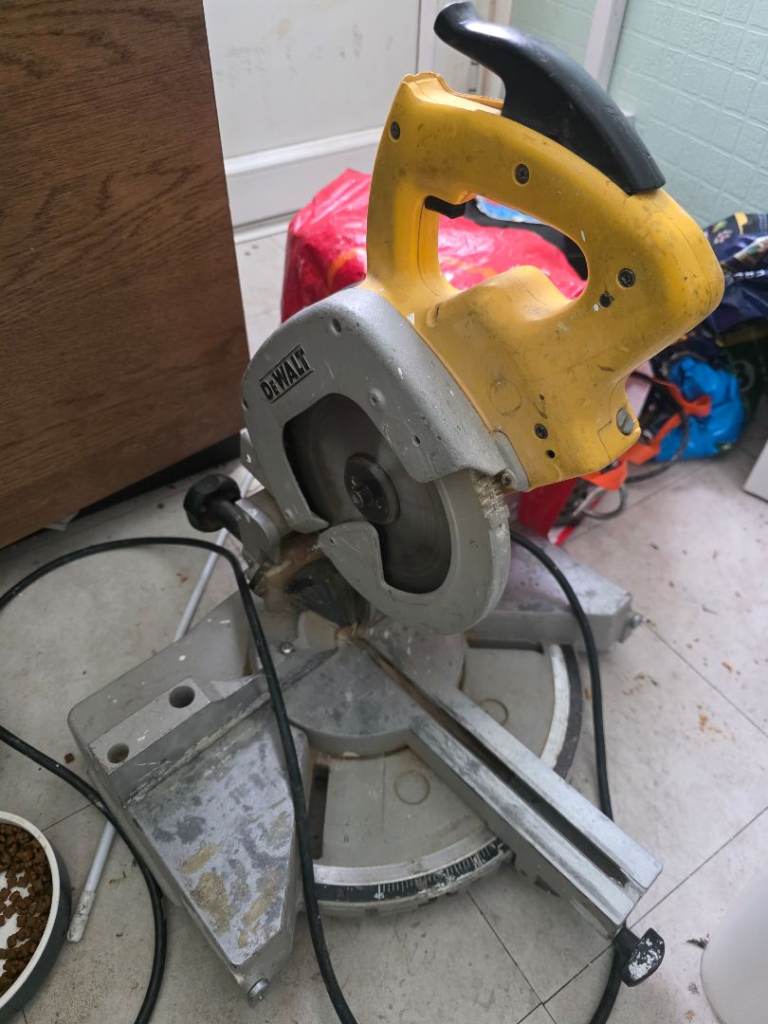 DeWalt Mitre Saw - Fair Condition, Needs Plug Repair