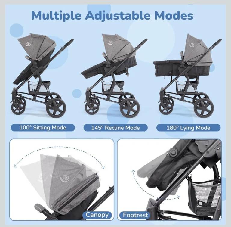 Brand new 2 in 1 pram , £80.00 for Sale in Kearsley, Manchester | Gumtree