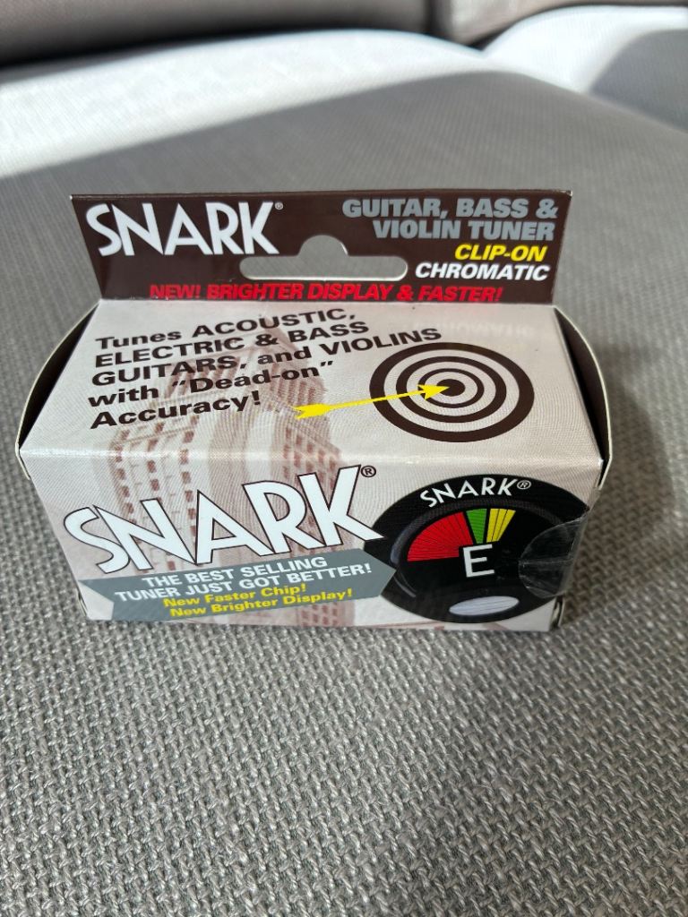 Snark SN-8X Clip-On Chromatic Tuner for Guitar, Bass & Violin