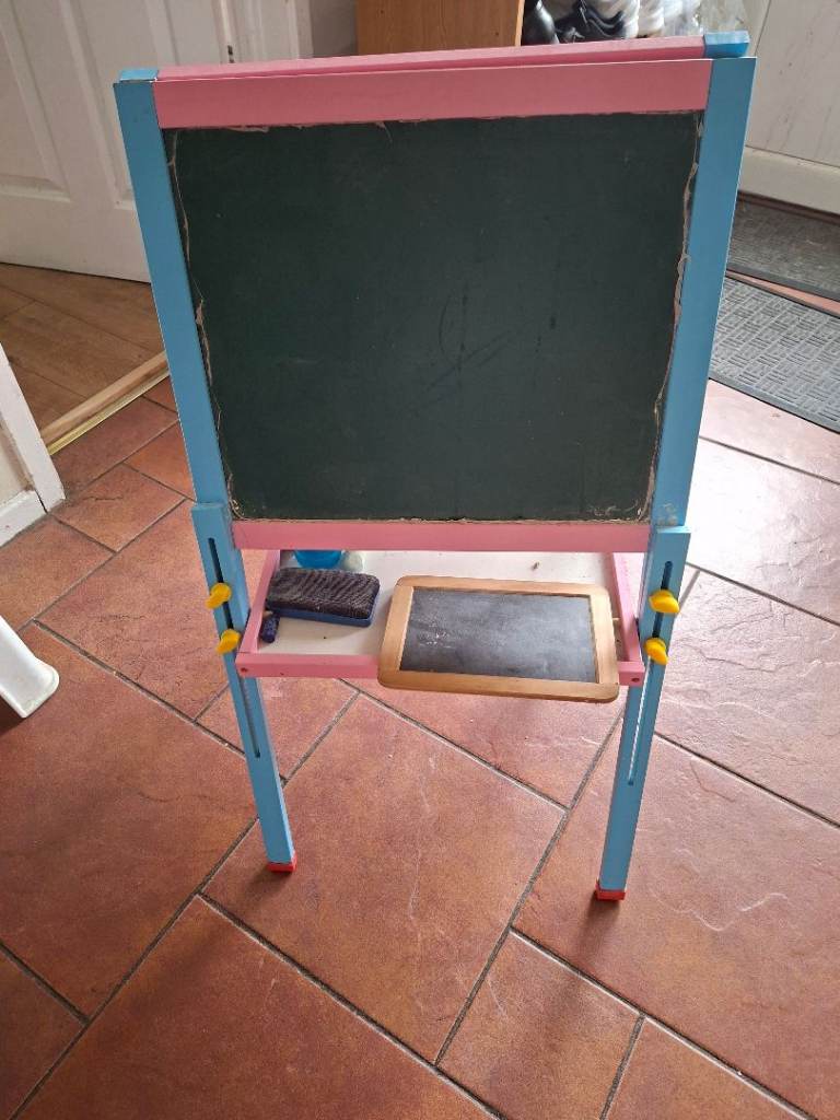 Kids two sides black and white board