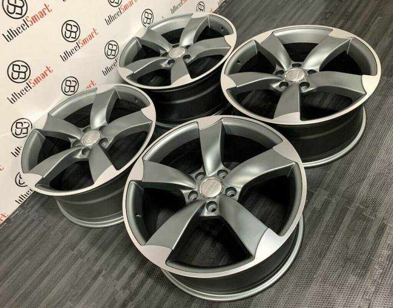 BRAND NEW 18" 19" AUDI SLINE STYLE ALLOY WHEELS - ALSO AVAILABLE WITH TYRES - 5 x 112
