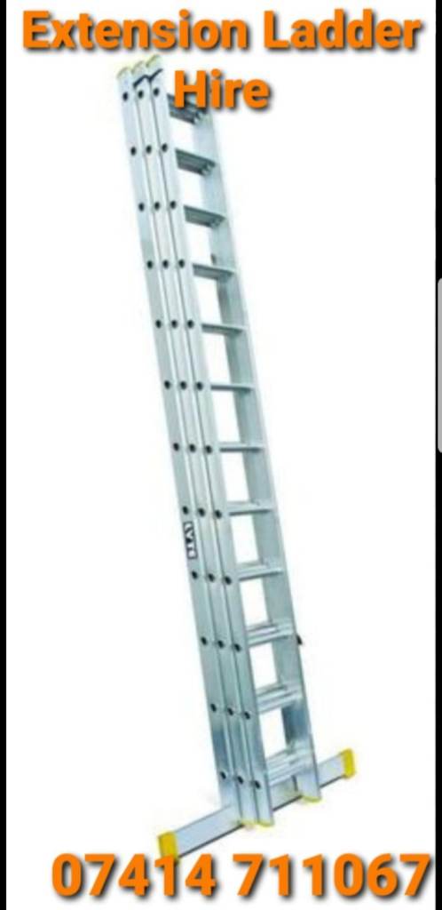 EXTENSION LADDER 10M FOR H IRE IN LEEDS WAKEFIELD BRADFORD DEWSBURY BATLEY 