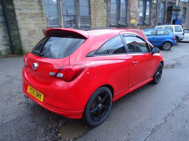 VAUXHALL CORSA 1.4 i ecoTEC Limited Edition Red Manual Petrol 2015