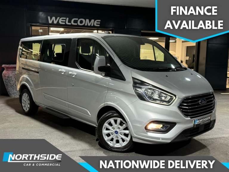 2022 Ford Tourneo Custom 2.0 EcoBlue 130ps L/R 8 Seater Titanium Auto MPV DIESEL Automatic
