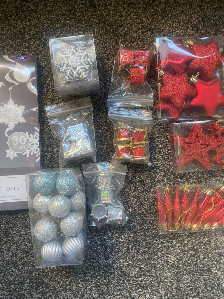 Christmas tree decorations 