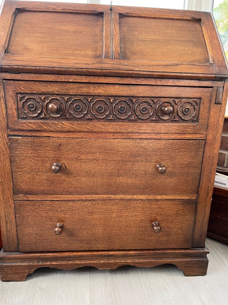 Old Wooden Bureau 