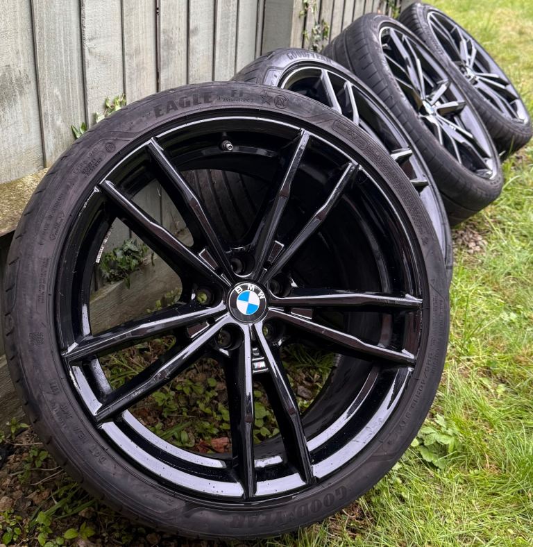 BMW 3 series M Sport 19 inch Alloy Wheels 5 x 112 G20 Genuine 791m 4 series G21 G22 G23
