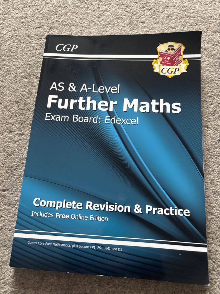 CGP AS & A-Level Further Maths - Exam Board Edexcel