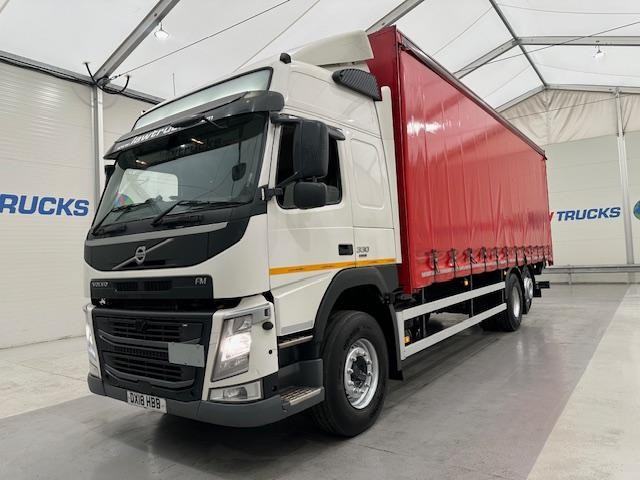 Volvo FM 330 6x2 Rear Lift Sleeper Cab Curtainsider