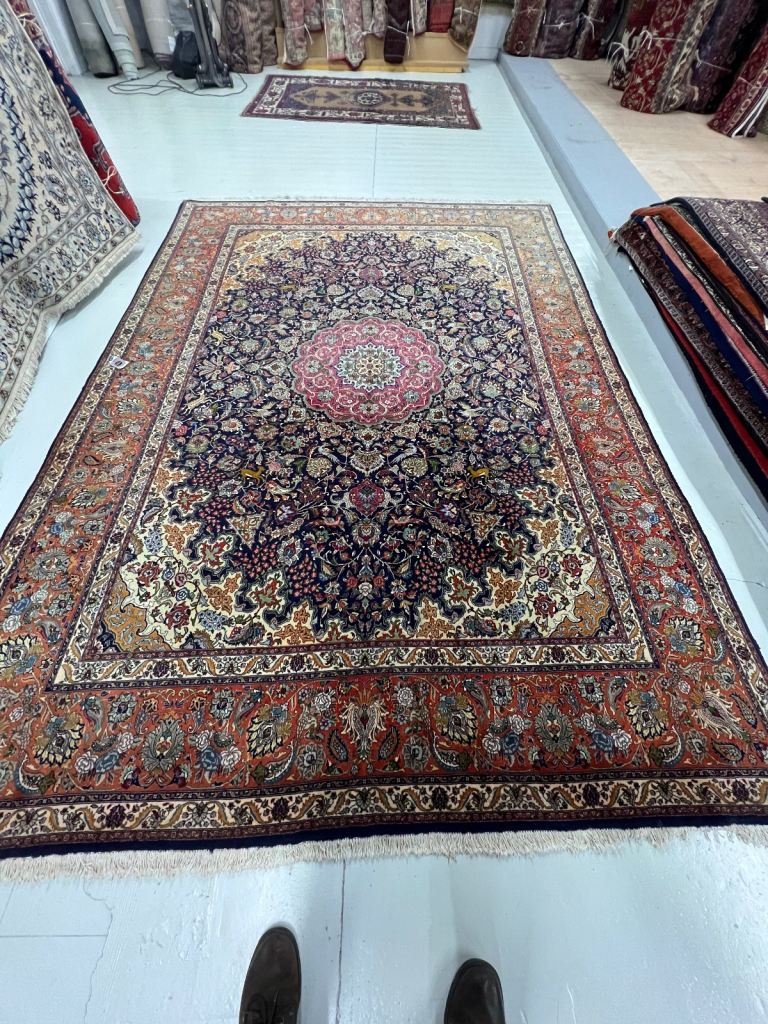 Persian Tabriz rug 240x350cm 