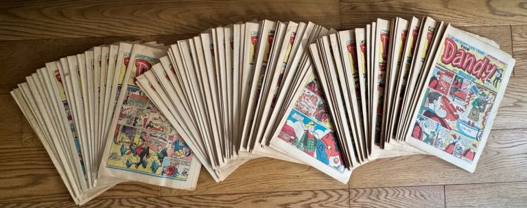 Vintage Dandy comics 1984-1986 x98