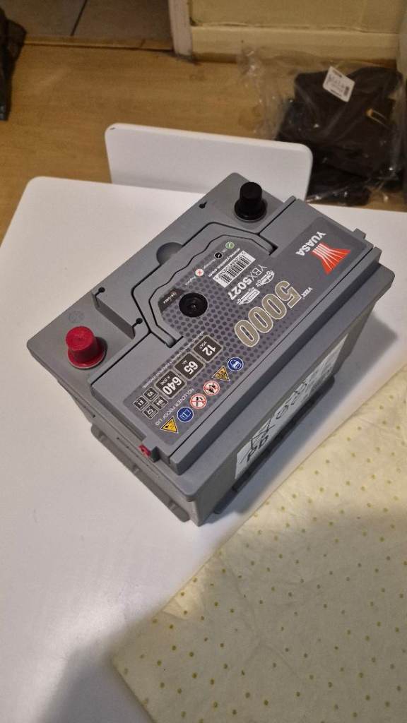 New yuasa car battery 