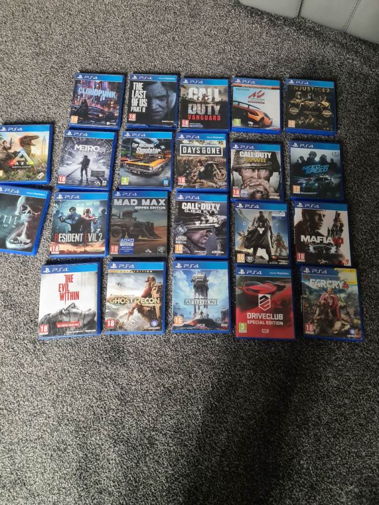 Playstation 4 games 