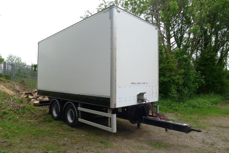 Lawrence David (SDC) Tandem Axle Drawbar Box Trailer 