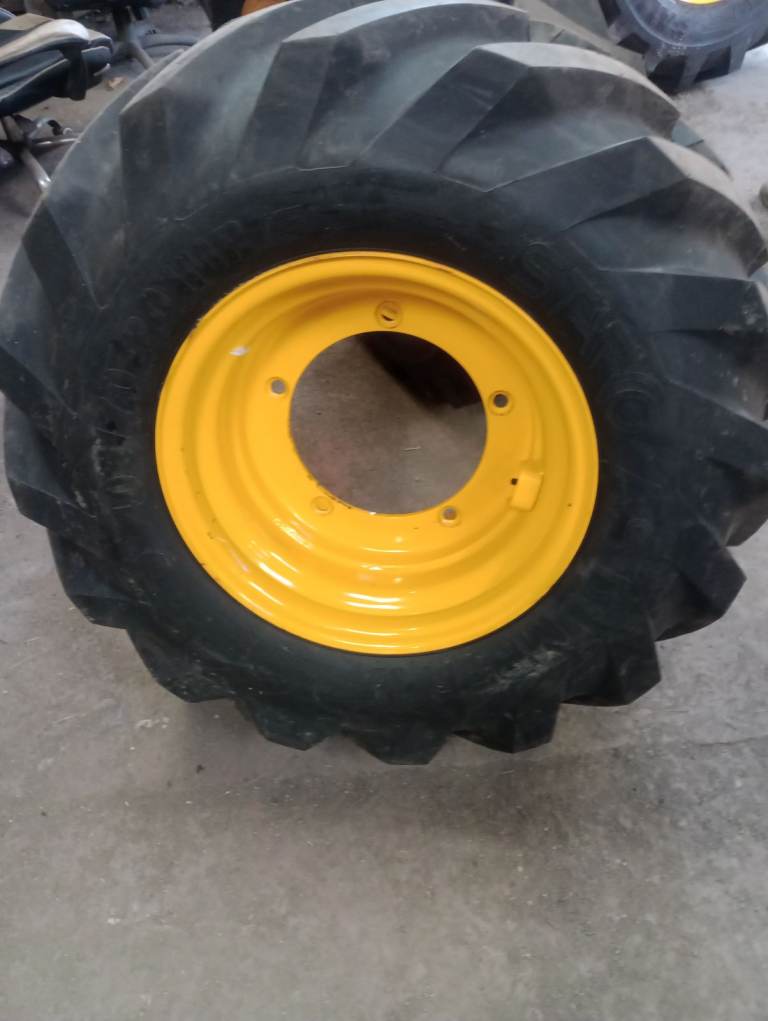 JCB wheel and tyre assembly 