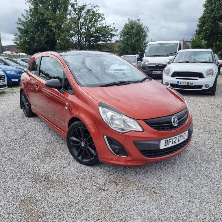 2012 Vauxhall Corsa 1.2 Limited Edition 3dr HATCHBACK Petrol Manual