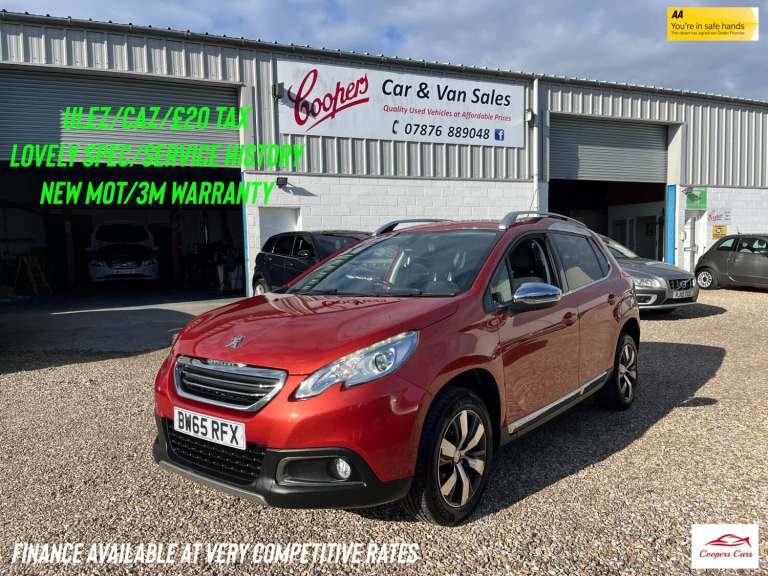 2016 Peugeot 2008 1.6 BlueHDi 100 Allure 5dr [Non Start Stop] HATCHBACK Diesel Manual