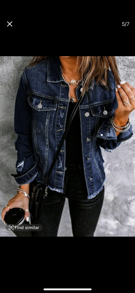 Brand new denim jacket 