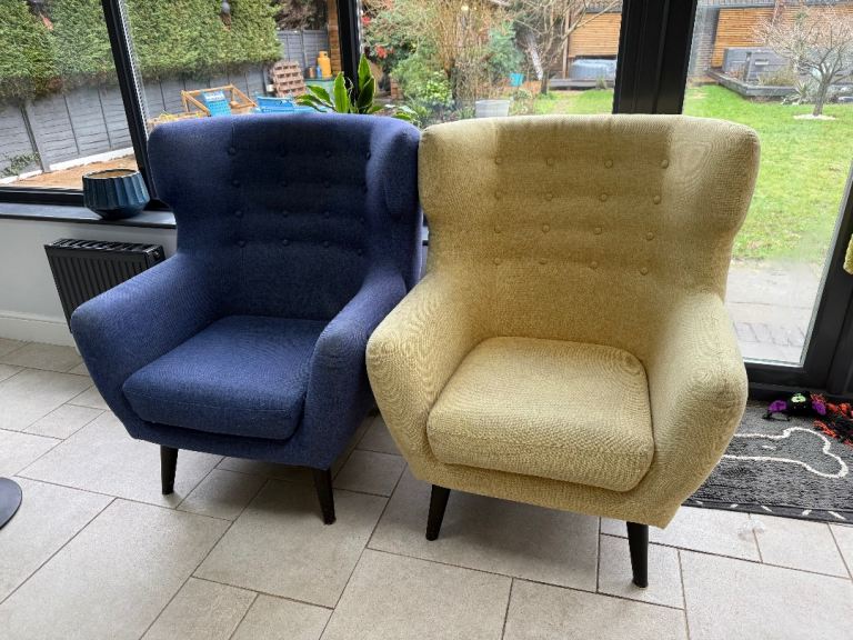  2 x armchairs 