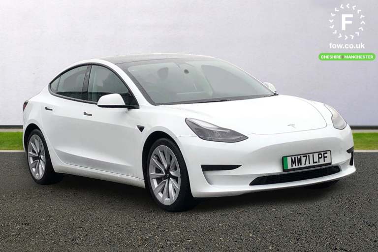 2021 Tesla Model 3 Standard Plus 4dr Auto Saloon ELECTRIC Automatic