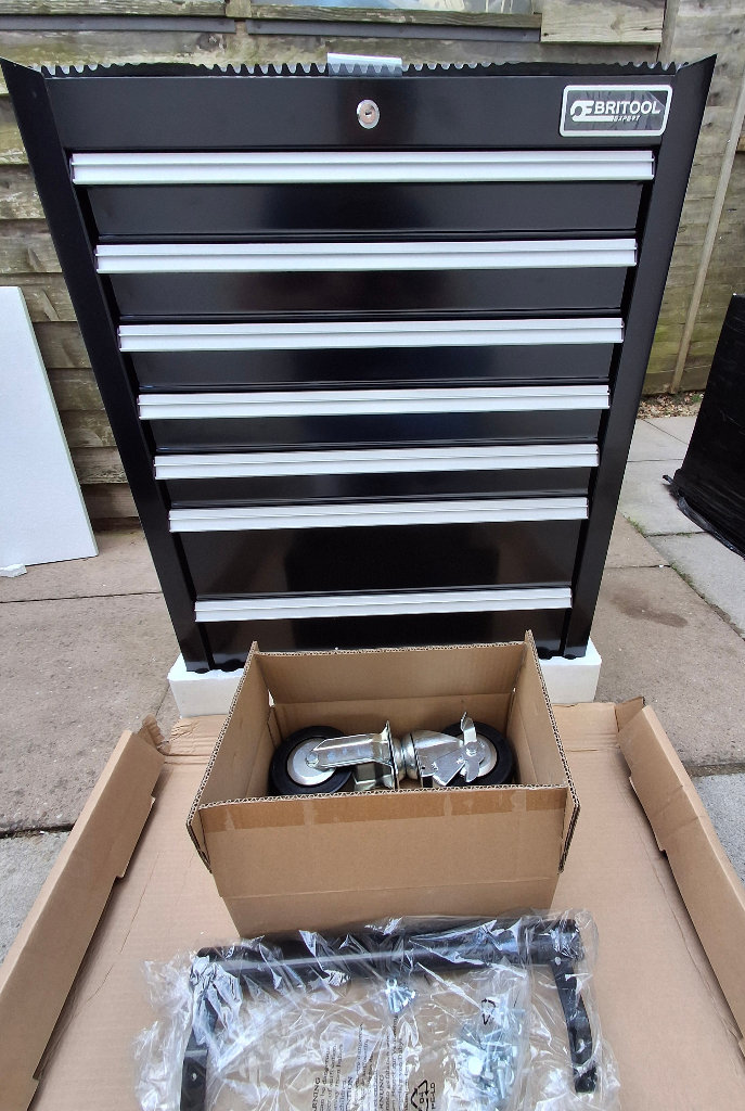 Britool Expert 7 drawer roller cabinet