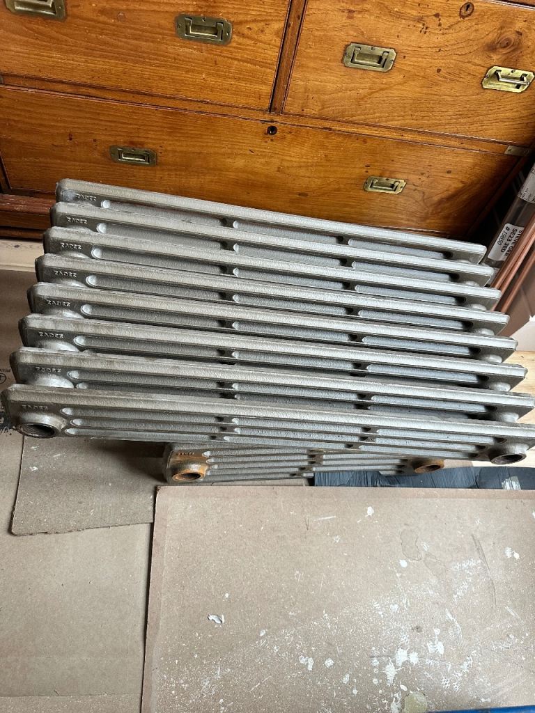 Cast iron radiator sections 