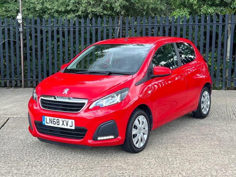 2018 Peugeot 108 1.0 Active Euro 6 5dr HATCHBACK Petrol Manual