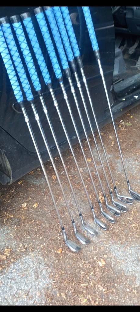 Taylormade burner plus irons regular shaft 