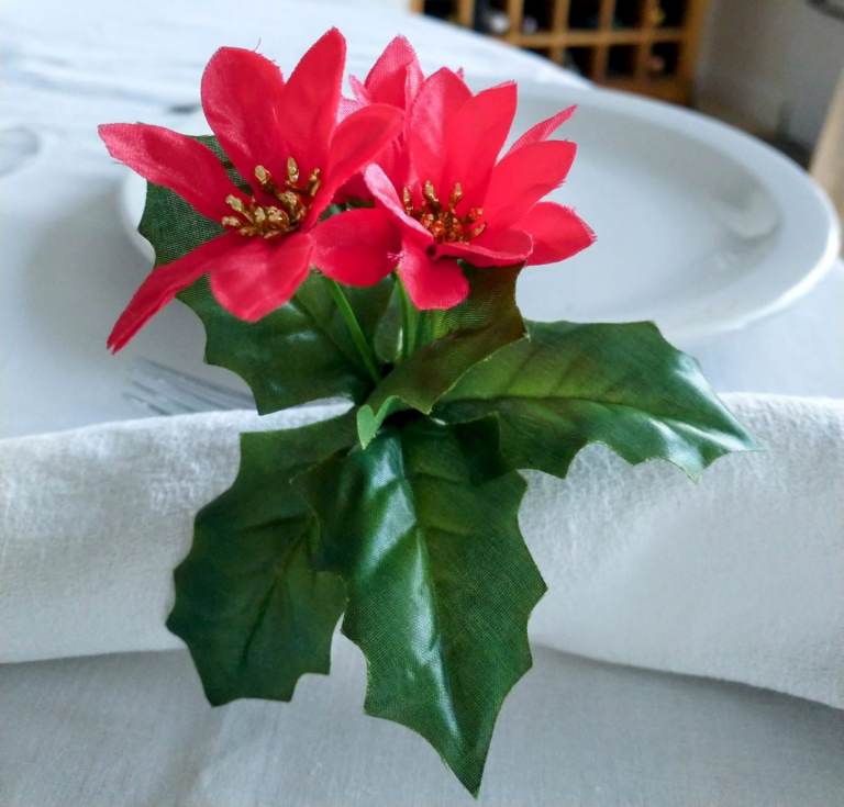 12 Christmas napkin rings