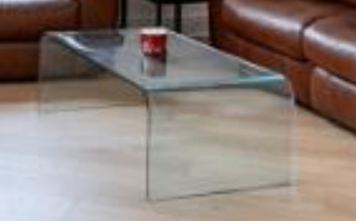 elegant, timeless, glass coffee table, excellent condition (Jericho Oxford)
