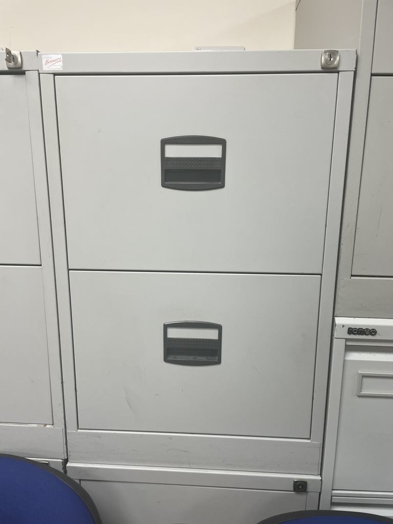Metal 2 Drawer Filing Cabinets 