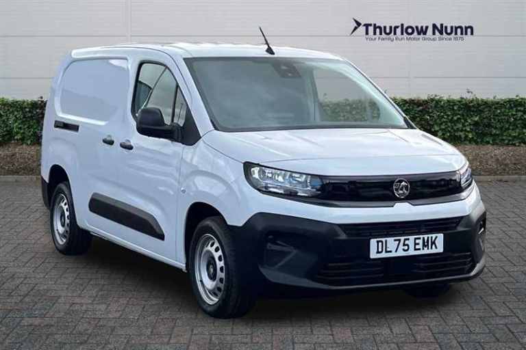 2025 Vauxhall Combo Prime XL LWB 2300 1.5 Turbo Diesel Crew Van Start/Stop (100ps) Combi Van Dies...