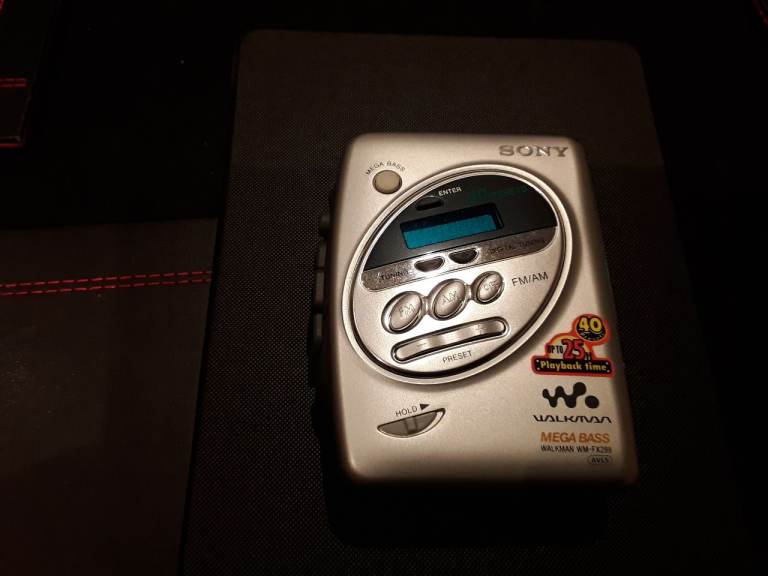 Sony Portable Casette Player. Mega Bass. WM-FX288