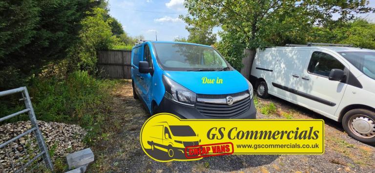 2015 Vauxhall Vivaro 2900 1.6CDTI BiTurbo 120PS ecoFLEX H1 Van PANEL VAN DIESEL Manual