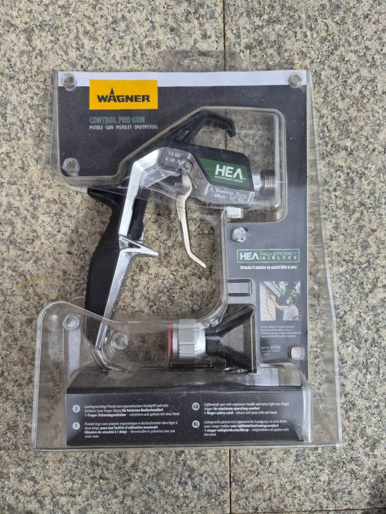 New Wagner Control Pro 350M HEA Paint Spray Gun Kit with Accessories