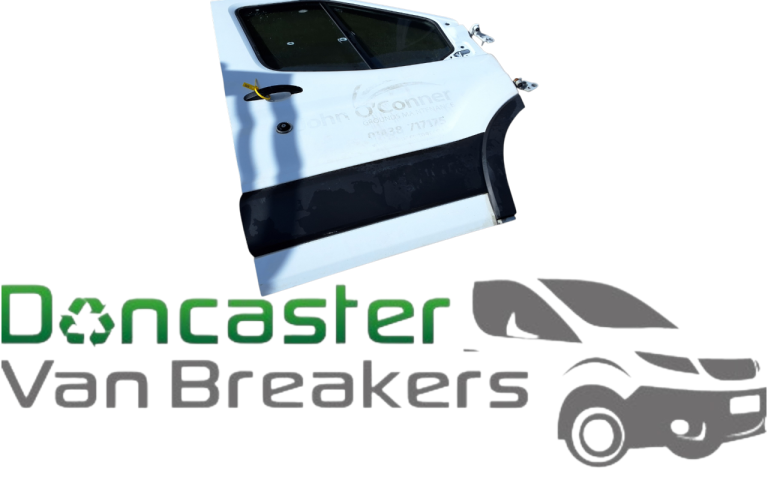 FORD TANSIT TIPPER 2022 MK9 O/S DRIVERS FRONT DOOR IN WHITE