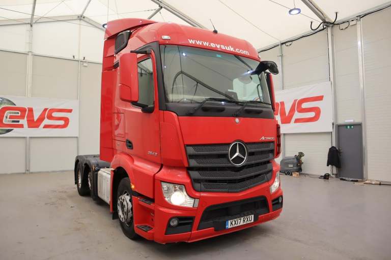 2017 (17 PLATE) Mercedes Benz Actros 2543 6x2 Euro 6 Tractor Units
