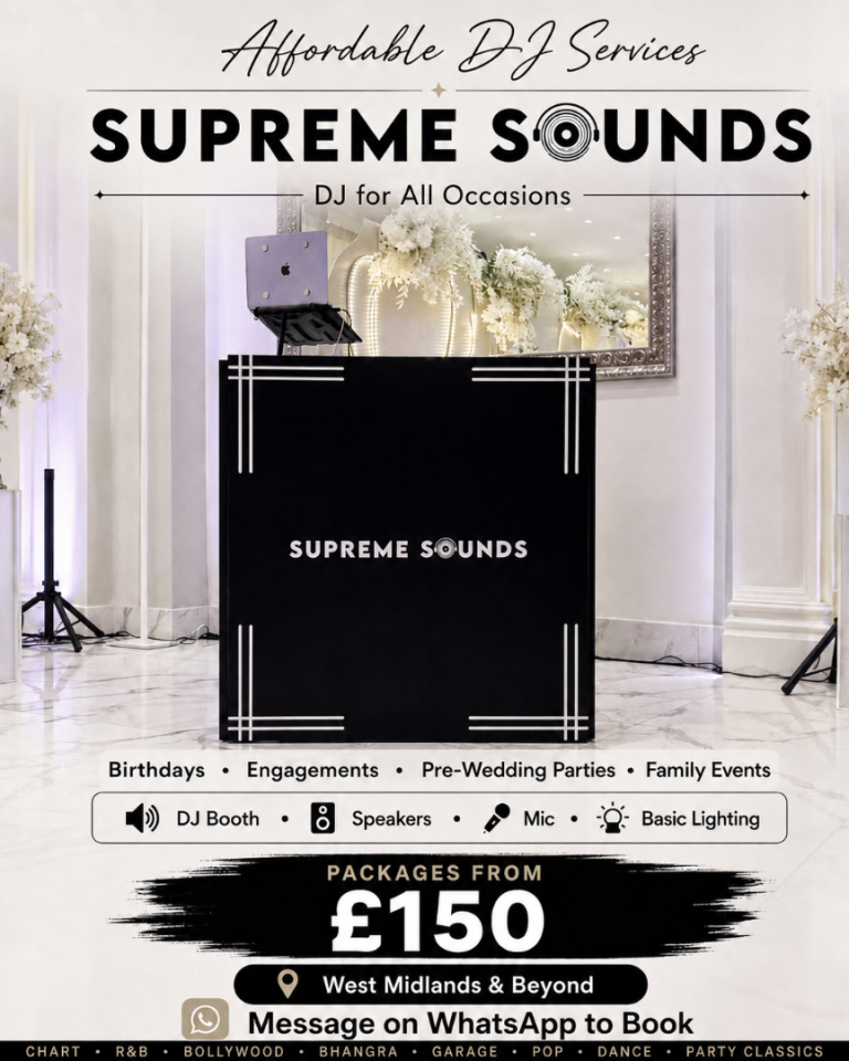 Affordable DJ for Birthdays, Engagements & Family Parties