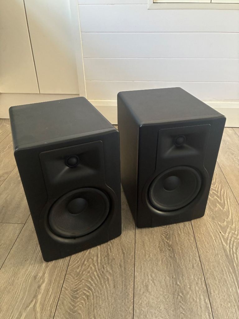 M audio bx8s monitor speakers (pair)